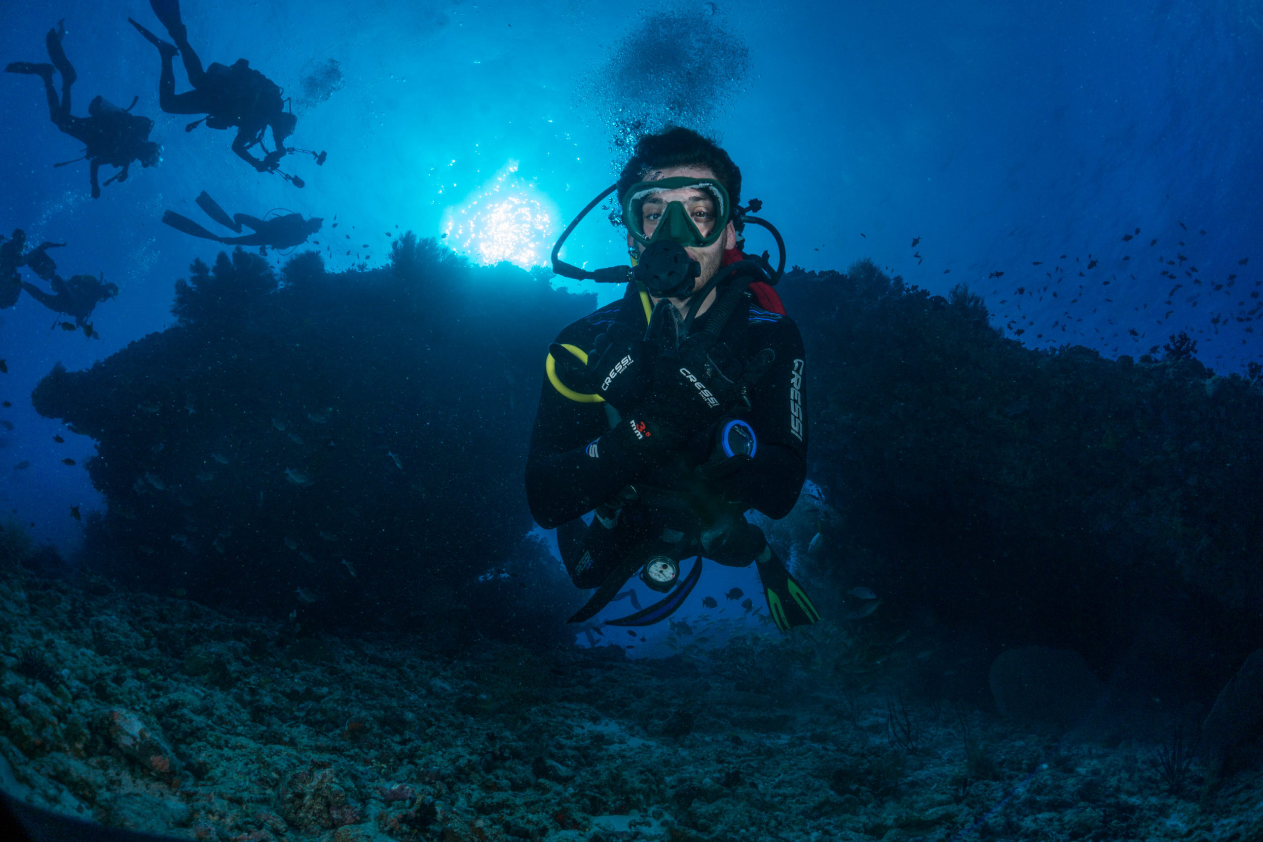 Maldive Deep south immersione crociera sub