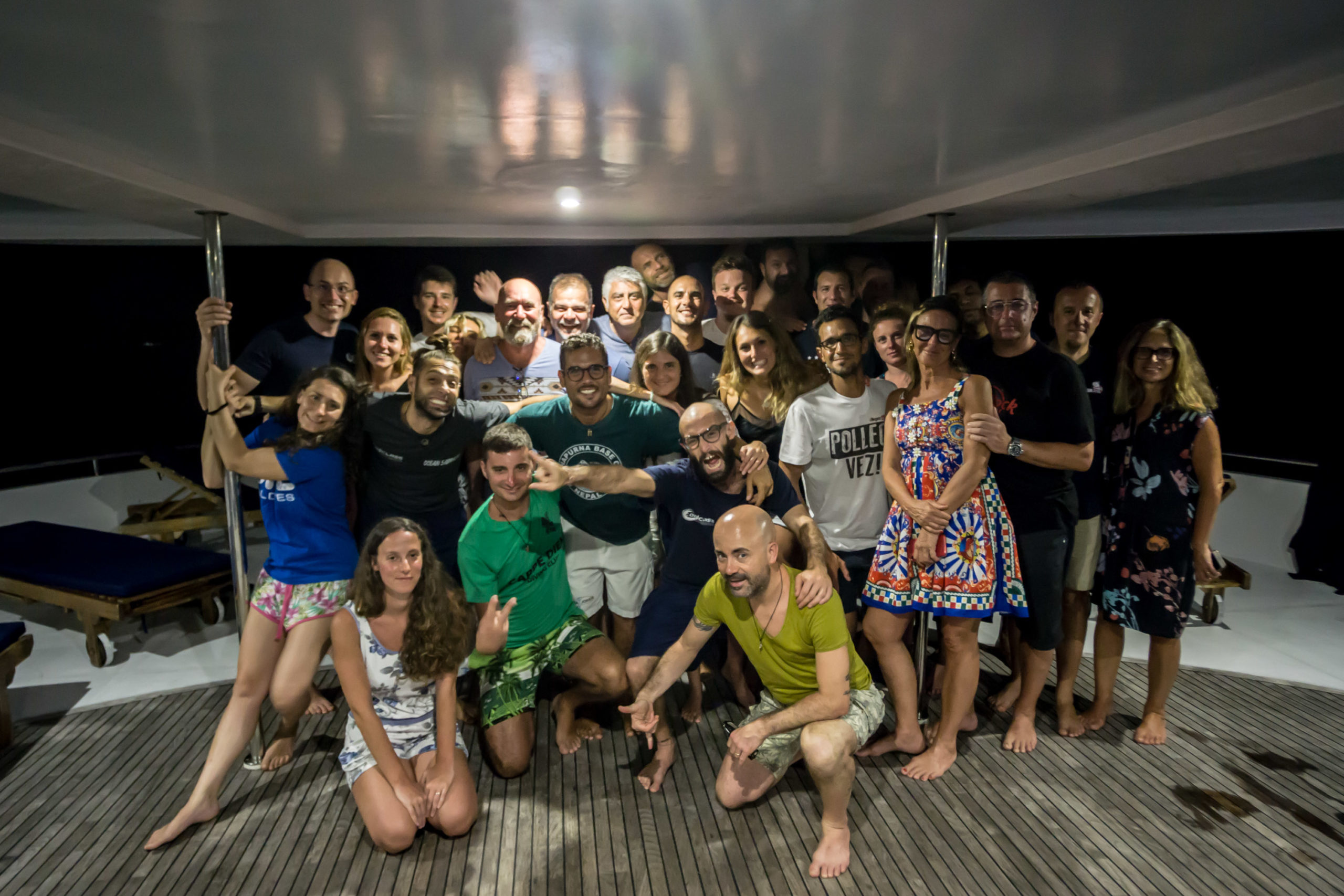 Maldive Deep South gruppo sub
